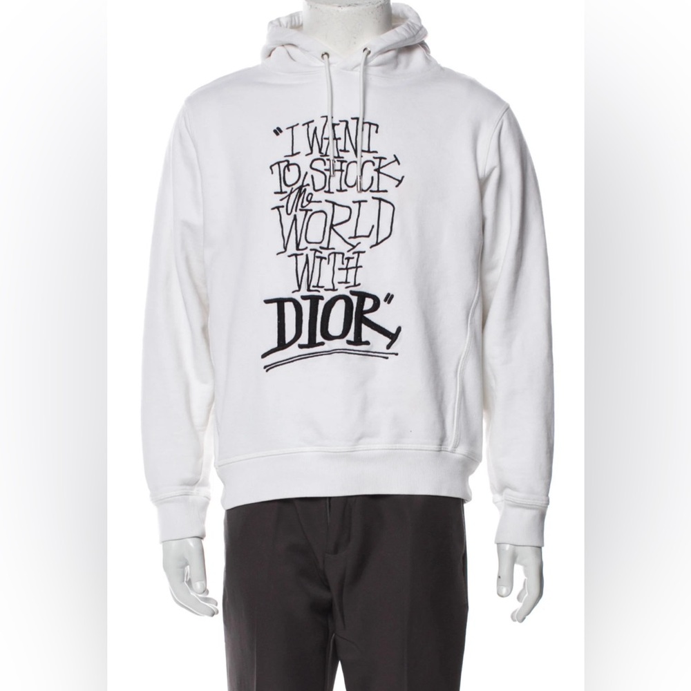 Dior White Men's Sweater - Size S - Perfect condition